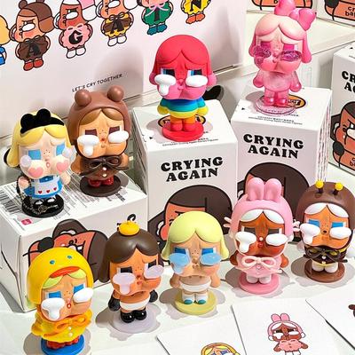 Figurki One Crybaby Crying Again Series Mystery Box 1 szt. Figurka Blind Box Ręcznie robiony Blind Box Modna zabawka Prezent