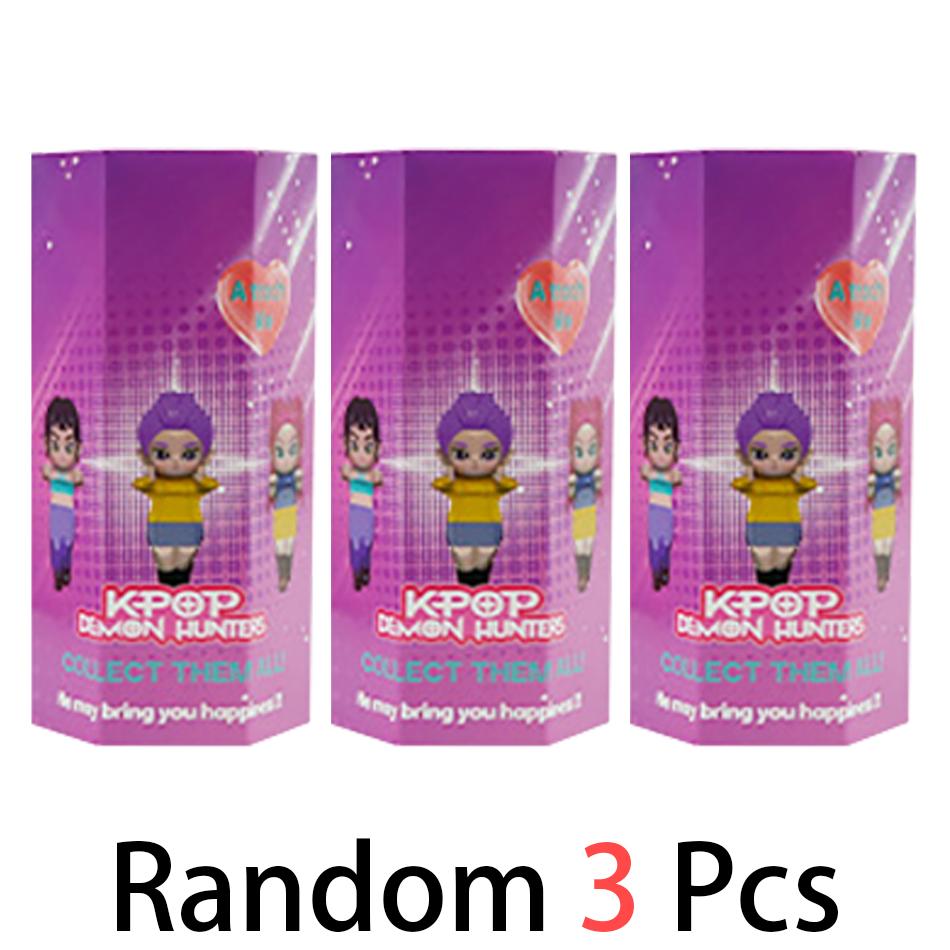 Kpop Demon Hunters box series Figure Model Toy Cartoon Gaming Peripherals Desk Decoration Halloween/Christmas for Kid GiftK