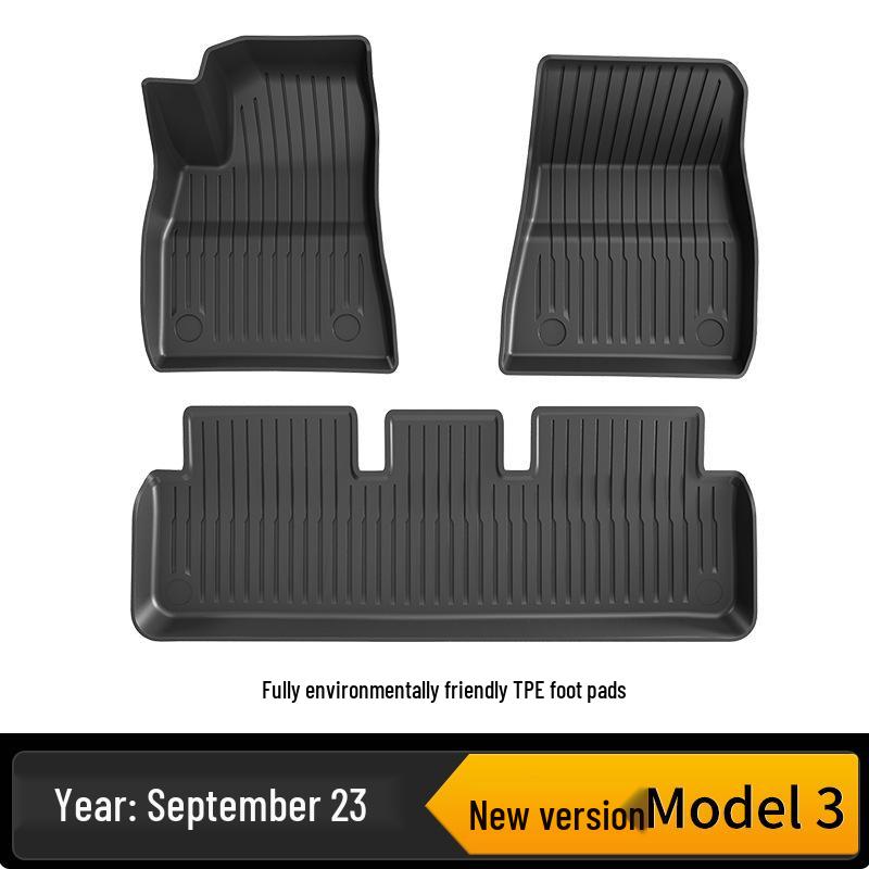 TPE Floor Mats for Tesla Model 3 Interior & Trunk