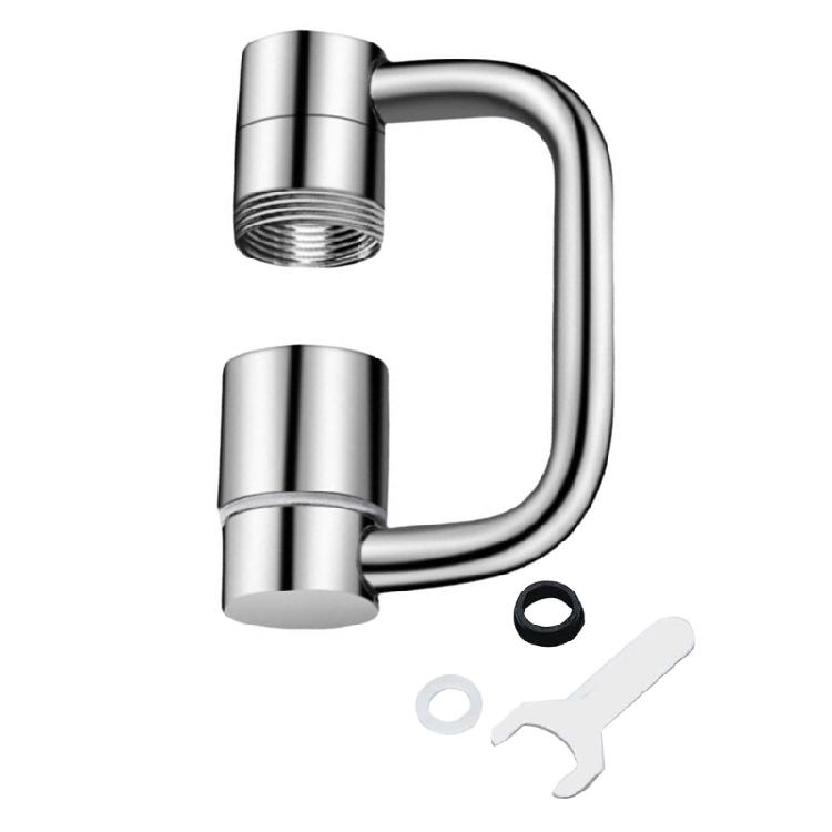 

360 Rotating Faucet Adapters Easy Twist Angle Control Strong Build Water Outlet Extenders for Hand Washing Plant Watering