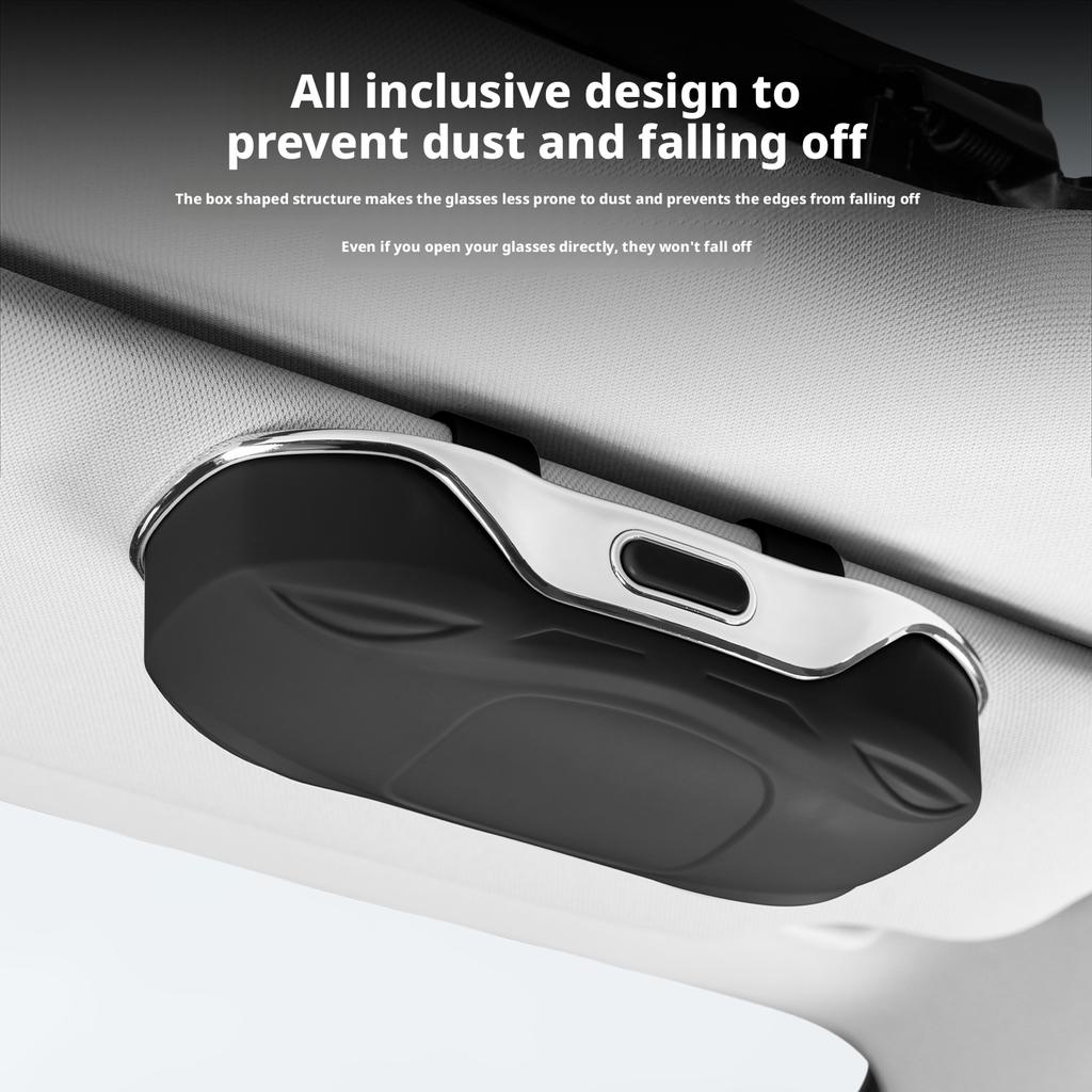 Suitable for BYD car glasses case Han Yuan Song Tang Qin Xia sunglasses car storage box