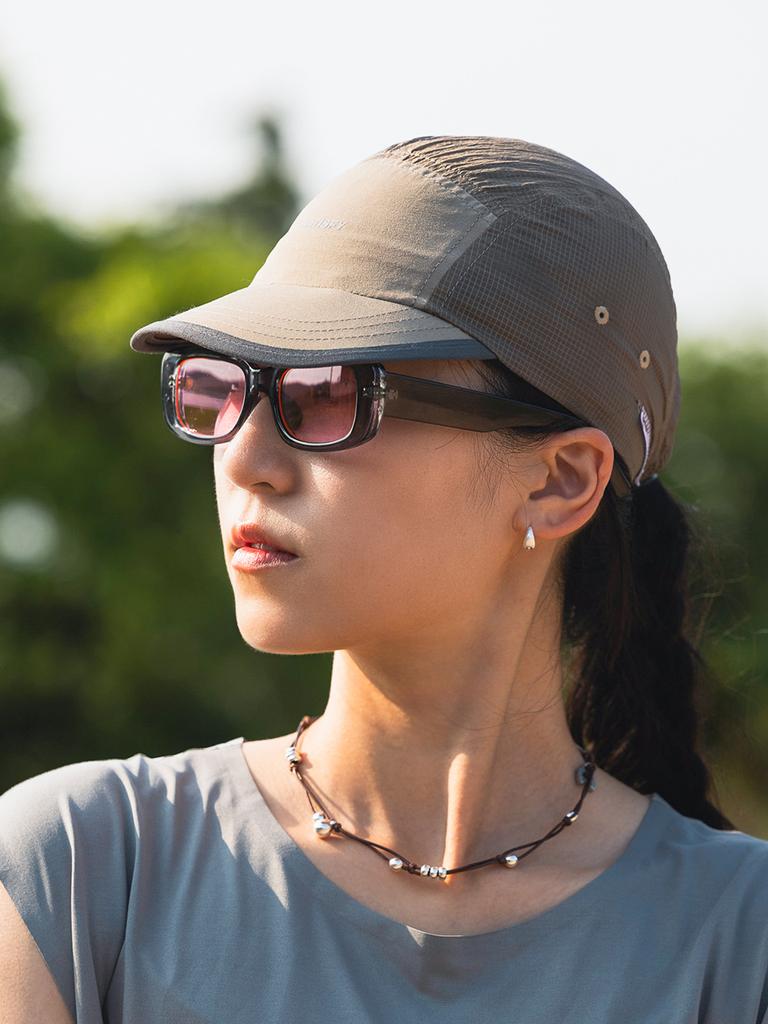 Lukadiseu Lk06 Mauve Charcoal Retro Line Sunglasses