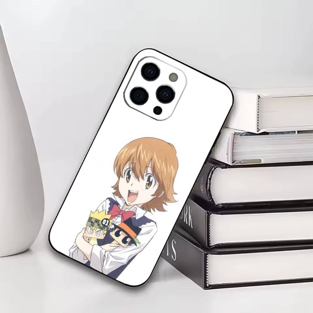 

Reborn Kyoko Phone Case For iPhone17,16,15,14,13,12,11 Plus,Pro Soft Silicone Black Cover iPhone15pro