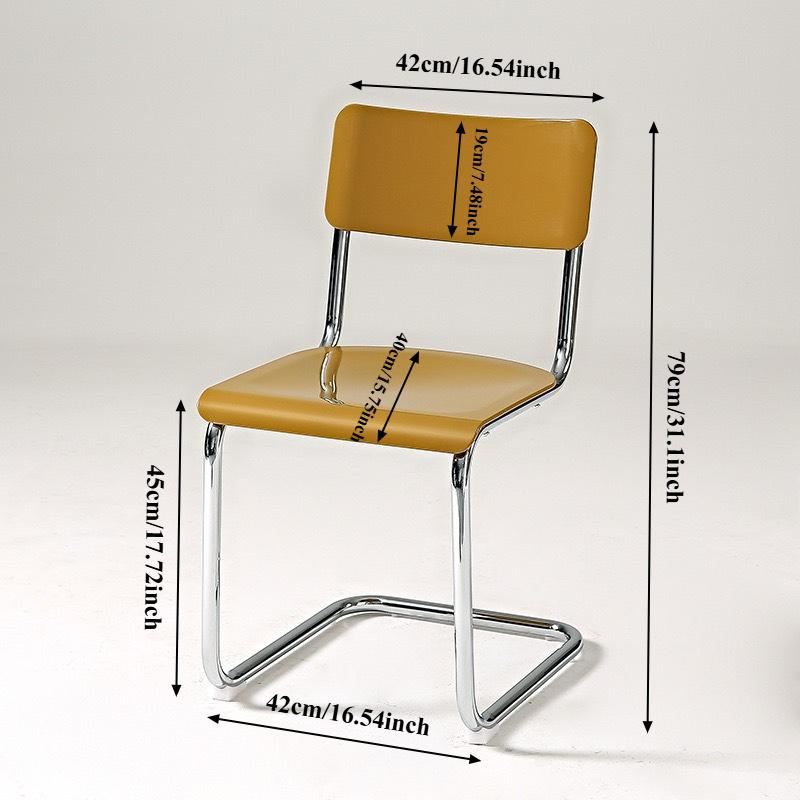 Moderner Kaffeestuhl Esszimmerstühle Heim-Esszimmerstühle mit solider Rückenlehne für Küche Wohnzimmer Esszimmer Schlafzimmer