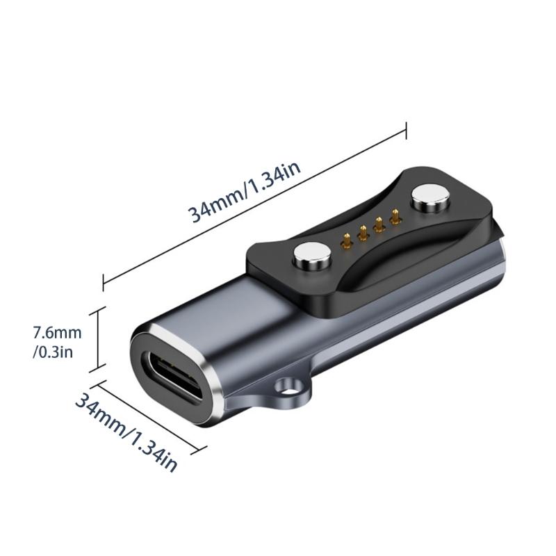 Easy Connection Travel Friendly Magnetic Fast Charging Connector Adapter Head Suitable for Vantagev 3 Watch Easy To Use