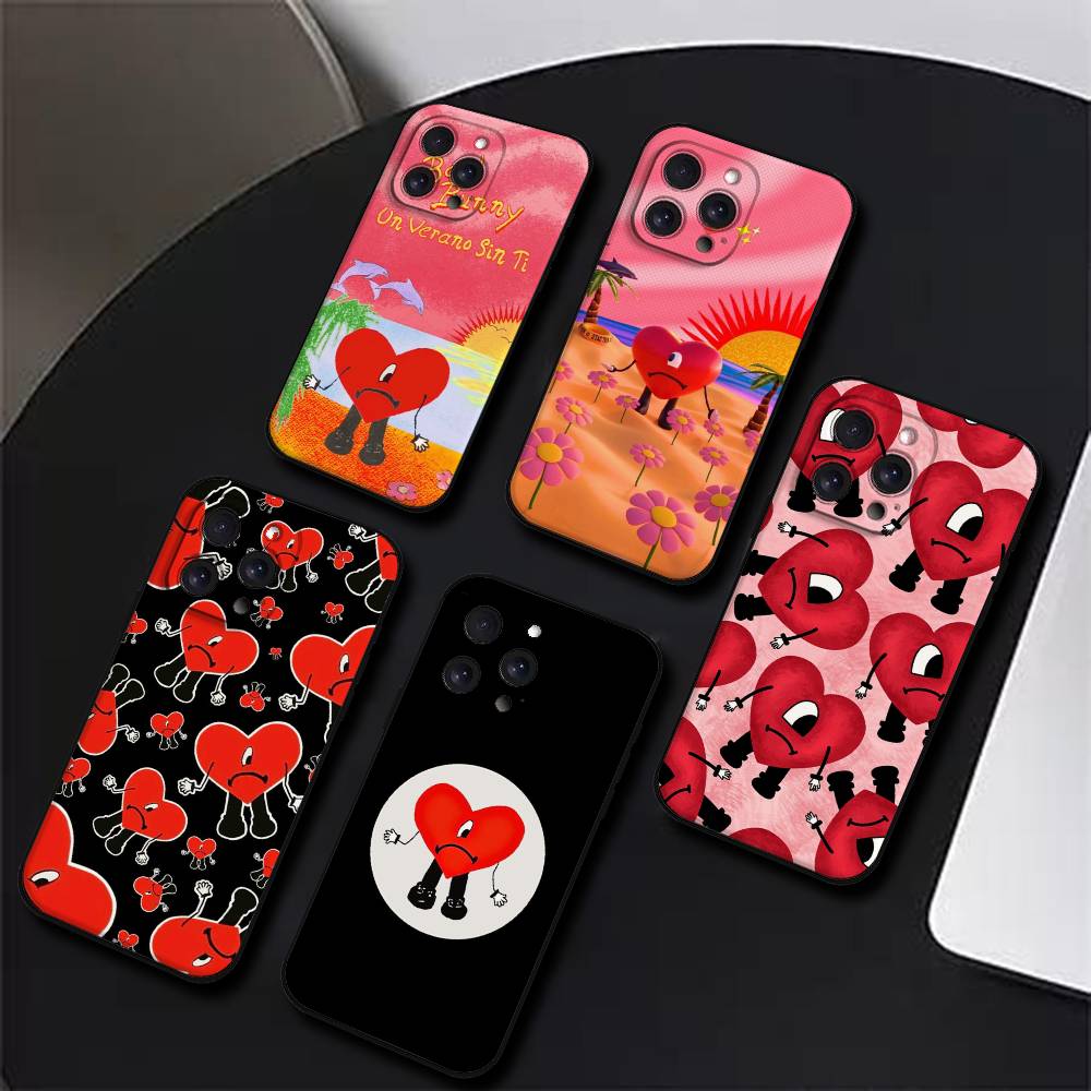 Perreo-Sola-Bad Bunny Maluma Phone Case For IPhone 17 16,15,14,13,12,11 Plus,Pro,Max,XR,XS,X,7,8 Plus,Mini Black Silicone Soft
