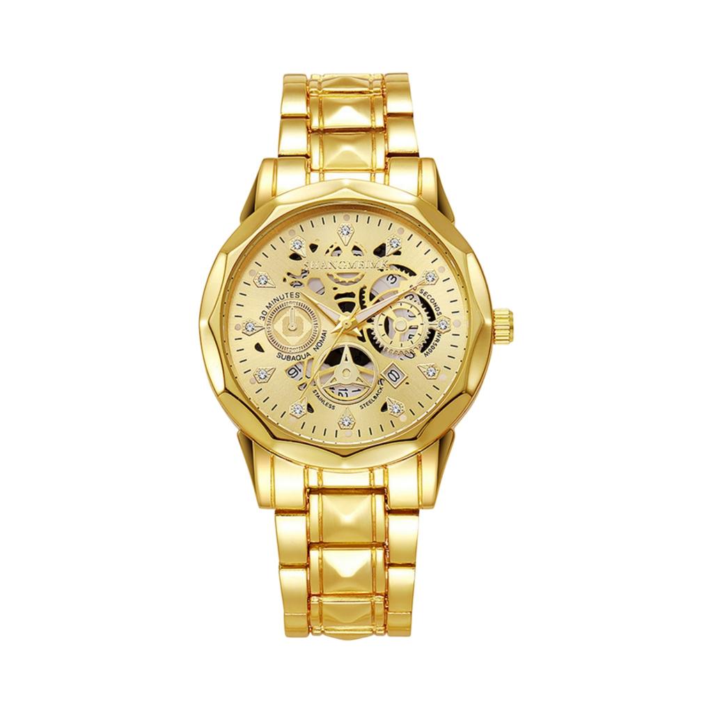 Men's Waterproof Luminous Running Alarm Clock Watch