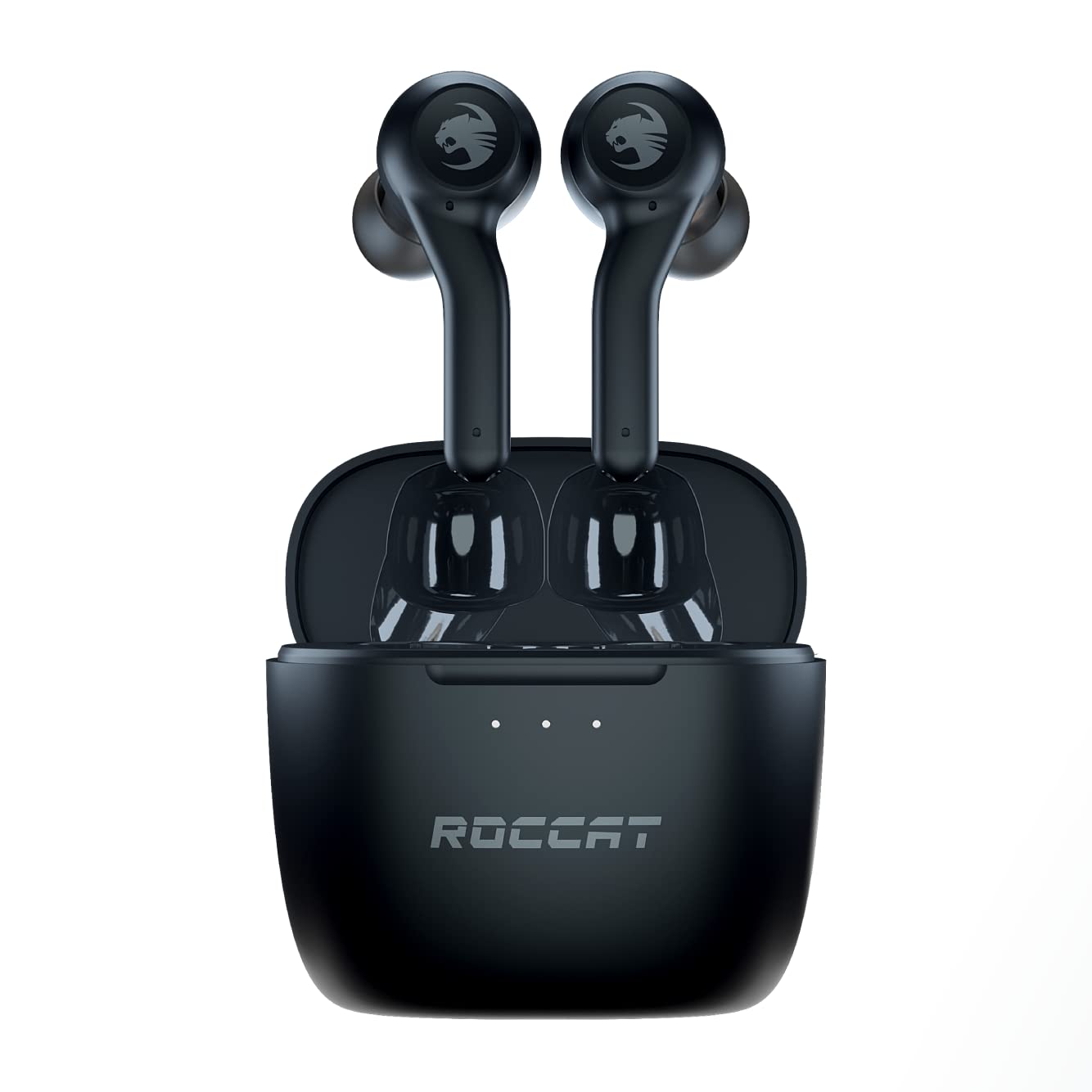 

ROCCAT Syn Buds Air Беспроводные Игровые Низкая IPX4 20 Часов Батареи для и Switch Японские Наушники, Bluetooth, Задержка, 60 мс, Водонепроницаемые, Срок службы, чёрный