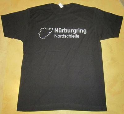 Nürburgring Nordschleife T-shirt Koszulka Wyścigi Samochodowe Tor Auto