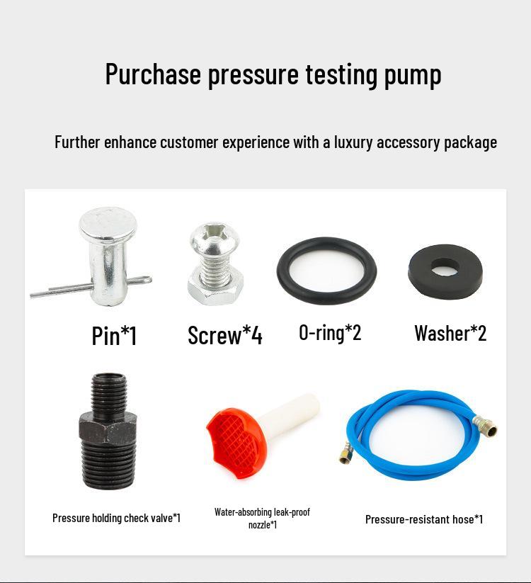 Manual Pressure Test Pump for PPR Water Pipes and Leak Detection