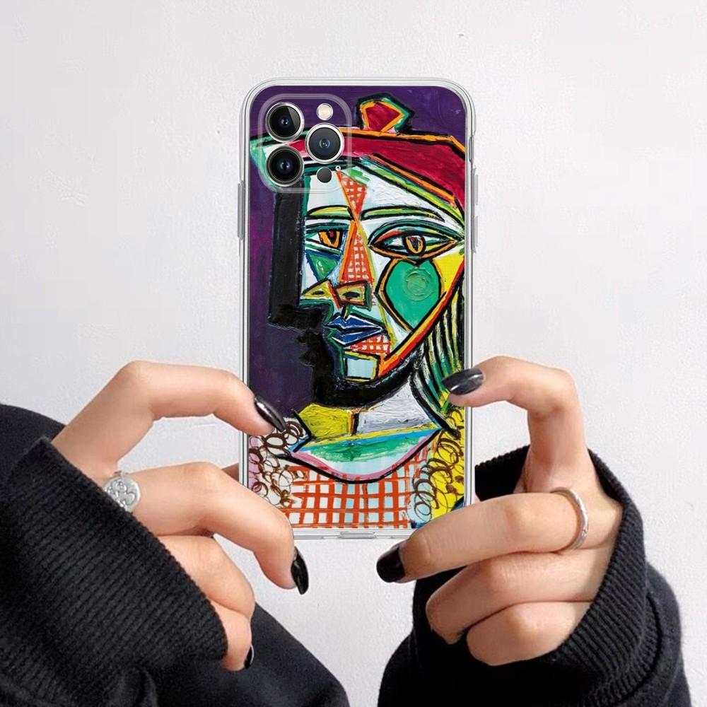 Picasso abstract Art painting Phone Case For iPhone 15 14 11 12 13 Mini Pro XS Max Cover 6 7 8 Plus X XR SE 2020 Funda Shell