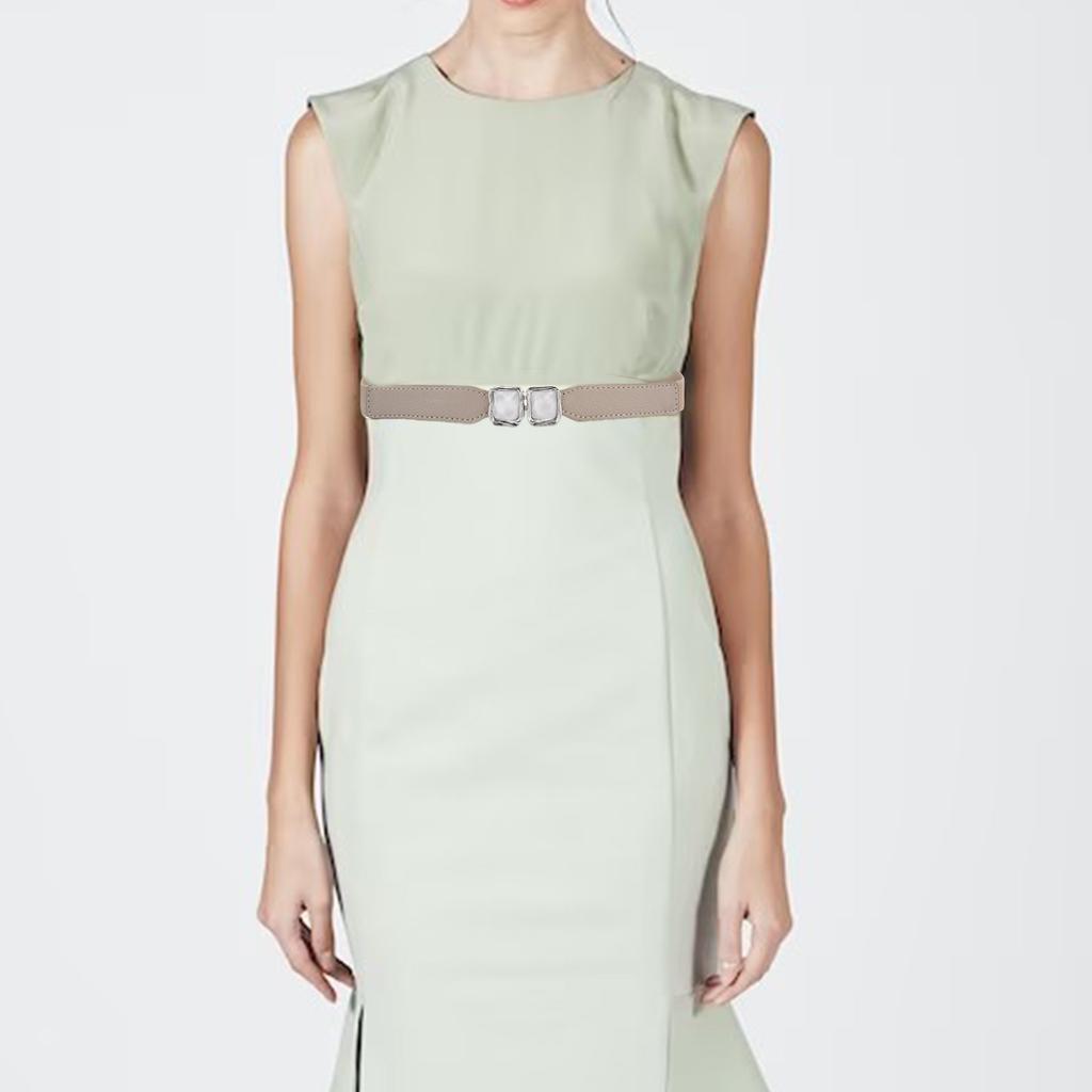 Simple Elastic Waist Belt For Women Dress Comfortable And Adjustable Stretchy Waiststrap For Various Occasion and Outfit