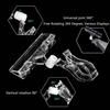 Xiaomi 10/5PC Sign Clips for Retail Display Double Sided Sign Holder Clips Clear Acrylic Price Sign Clamps Merchandising Rotatable Clip