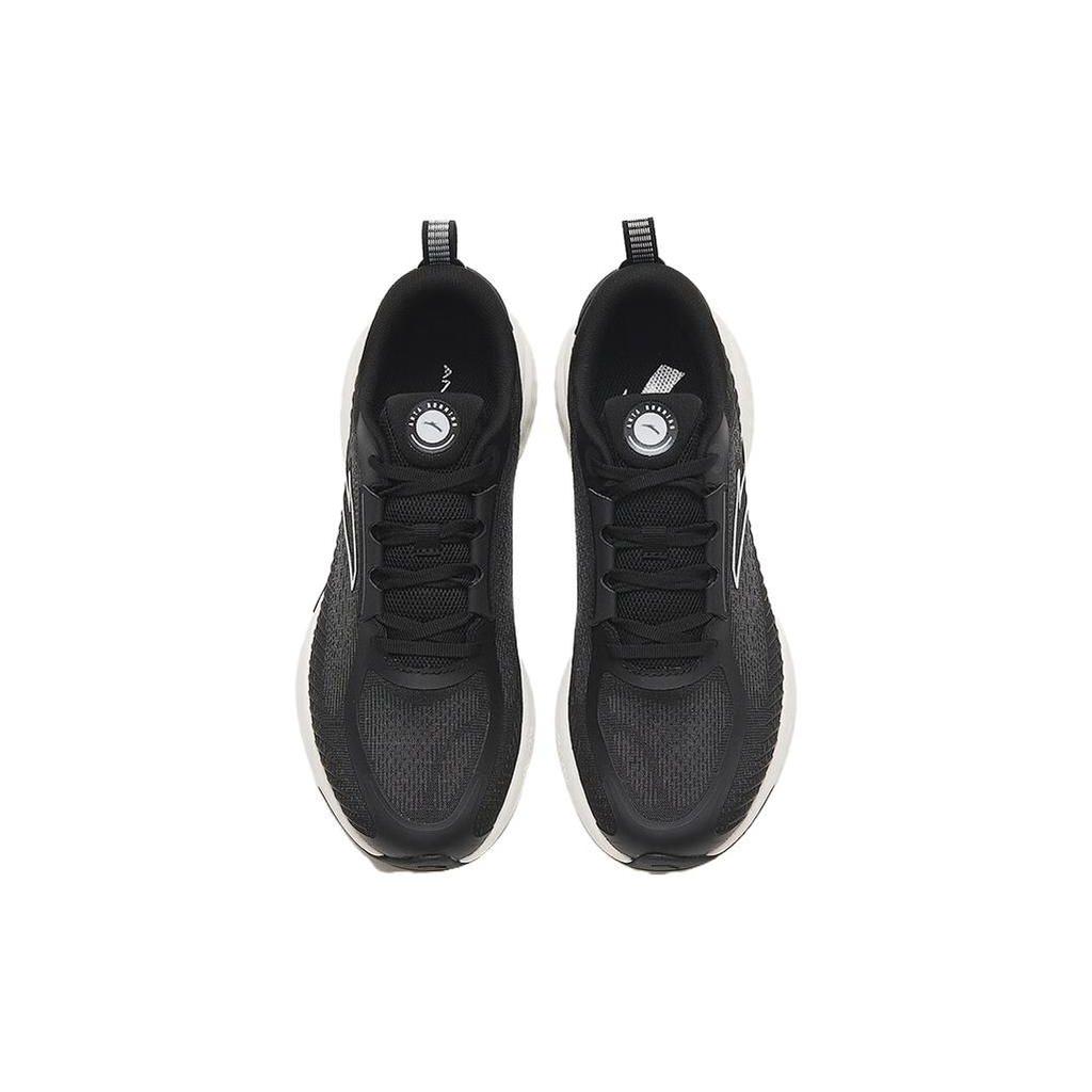 Anta City Running Shoes Men Black White Silver 112335556-6