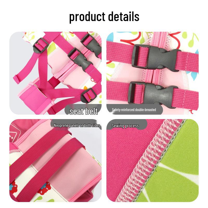 High Buoyancy Children's Life Jacket - Foam Vest for Men & Women, Inflatable-Free for Swimming & Water Sports