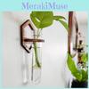 Wall Hanging Plant Vase With Bamboo Material And Rustic Style For Living Room