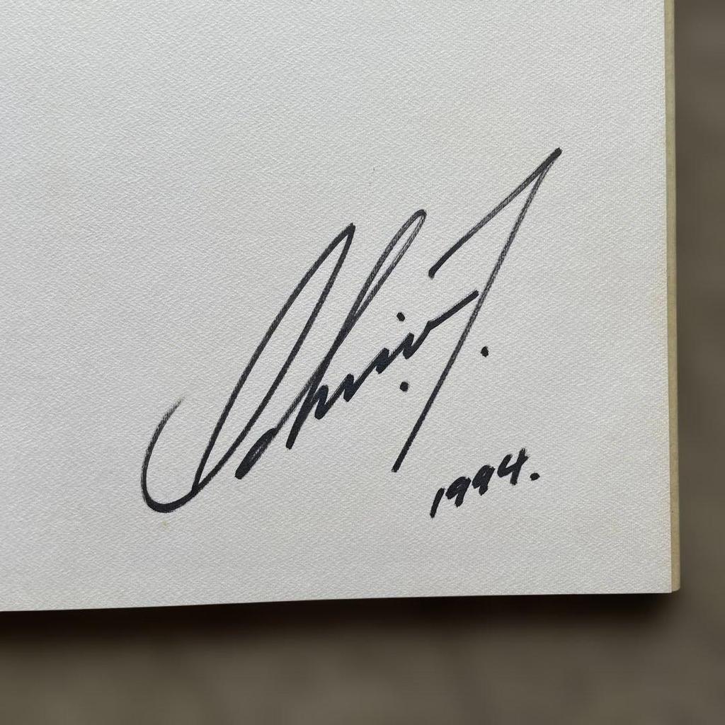 [USED] Signed Ichiro Tsuruta Art Book ICHIRO TSURUTA 1982-1992