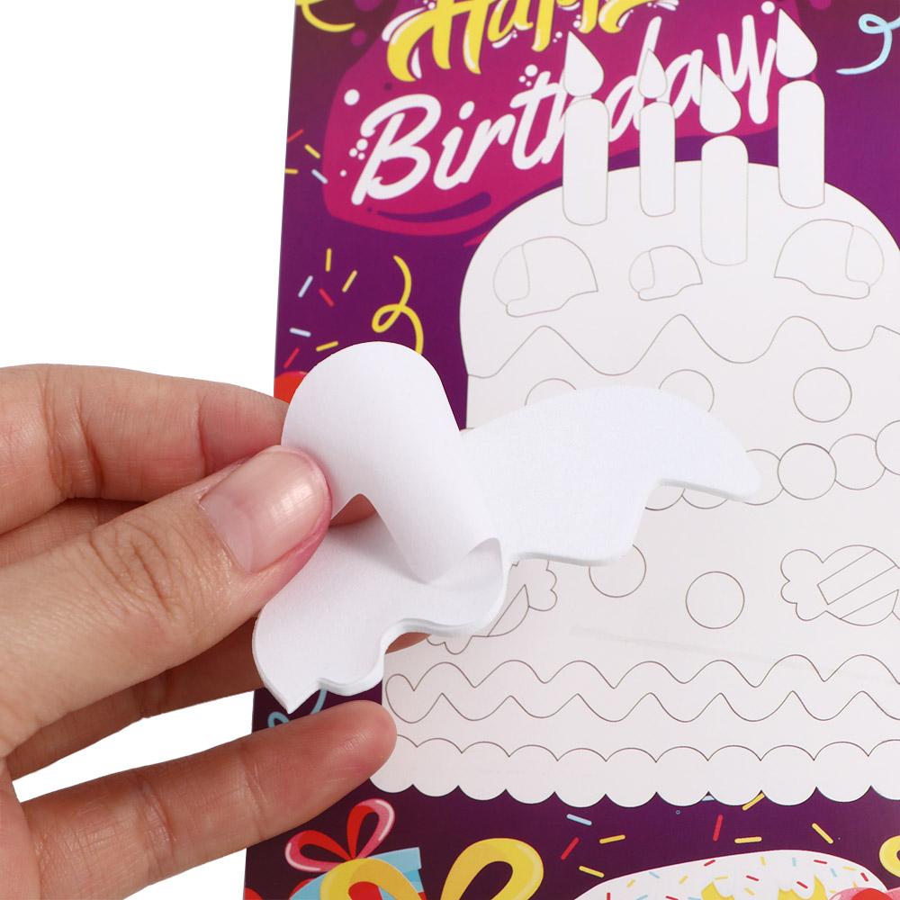 10PCS Handmade DIY EVA Foam Sticker Toy EVA Foam  Craft Gift   Toys for Children