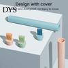 Soft Bristle 1 Set Toothbrush Holder Contrast Color Lightweight Hygienic Hanging Hole Dustproof Storage Round Edge Space-savingTravel Cover for Kids