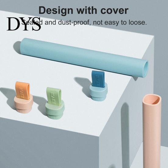 Soft Bristle 1 Set Toothbrush Holder Contrast Color Lightweight Hygienic Hanging Hole Dustproof Storage Round Edge Space-savingTravel Cover for Kids