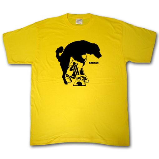 

DOLK Puppy love t-shirt Banksy urban grafitti art tee force awakens XL