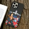 City Hunter Phone Case For iPhone 17,16,15,14,13,12,11 Plus,Pro Max,XS,Colored Silver Plated Inside Cover
