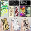 Violinschlüssel Musiknote Handyhülle Für Samsung Galaxy A42 A31 A40 A51 A71 A32 A80 A91 A52 A72 A73 A20e A21S A50 A70 A11 A12 Hülle