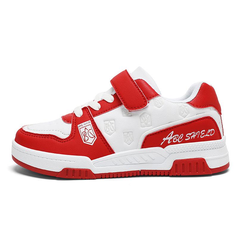 

Туфли на доске для мальчиков-одноклассников 6-12 лет весна-осень новая кожа износостойкие спортивные туфли девочки универсальные повседневные туфли 39