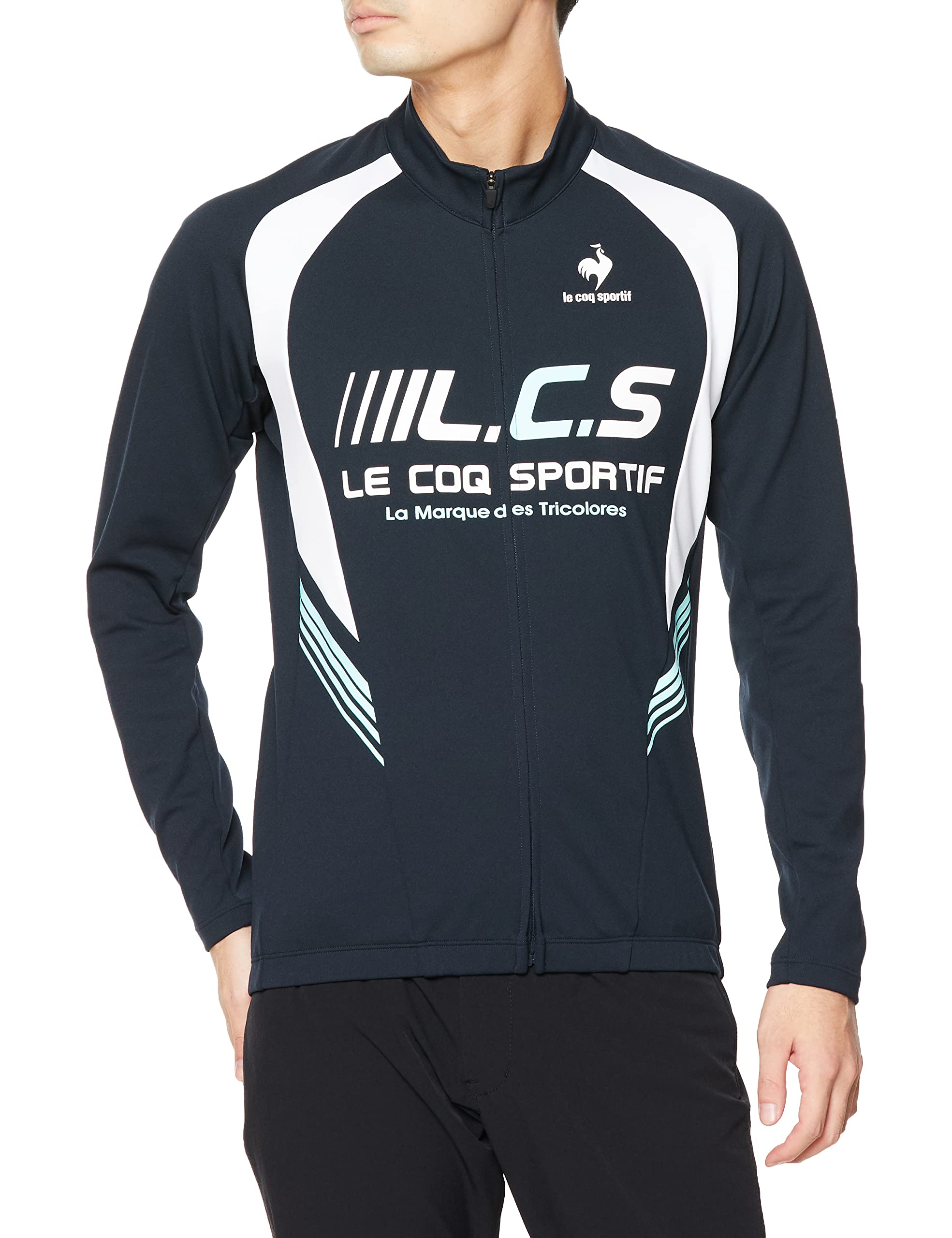

Coq Long Sleeve Shirt for O [Le Sportif] Cycling, Bicycle, Windproof, Warm, Stretch, Navy,