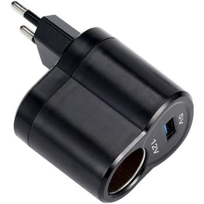 Adaptateur d'alimentation de voiture AC-DC, convertisseur de tension de voiture 110 V-220 V à 12 V, prise allume-cigare, redresseur, convertisseur de courant d'alimentation