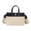 New niche design simple fashion canvas large capacity commuting wind tote bag casual texture hand