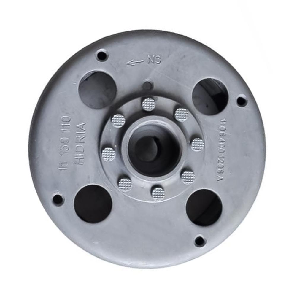 Steele Chainsaw Part Replacement Flywheel Magnet Power Tool Part Gray High-Performance Material Reliable Ignition