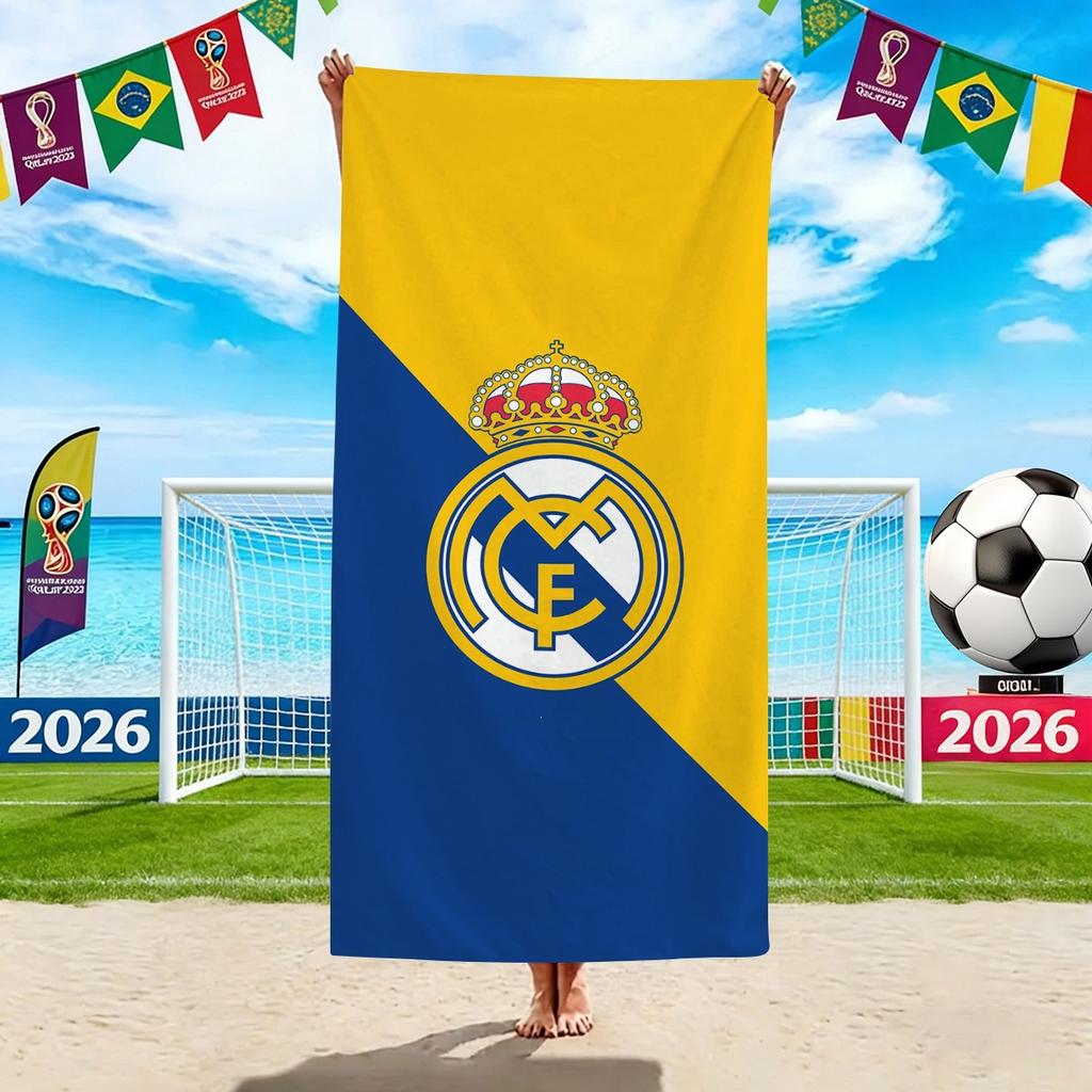 World Cup Beach Towels, Us-Canada-Mexico Football Team Microfiber Quick-Drying Absorbent Bath Towels, Sports Towels