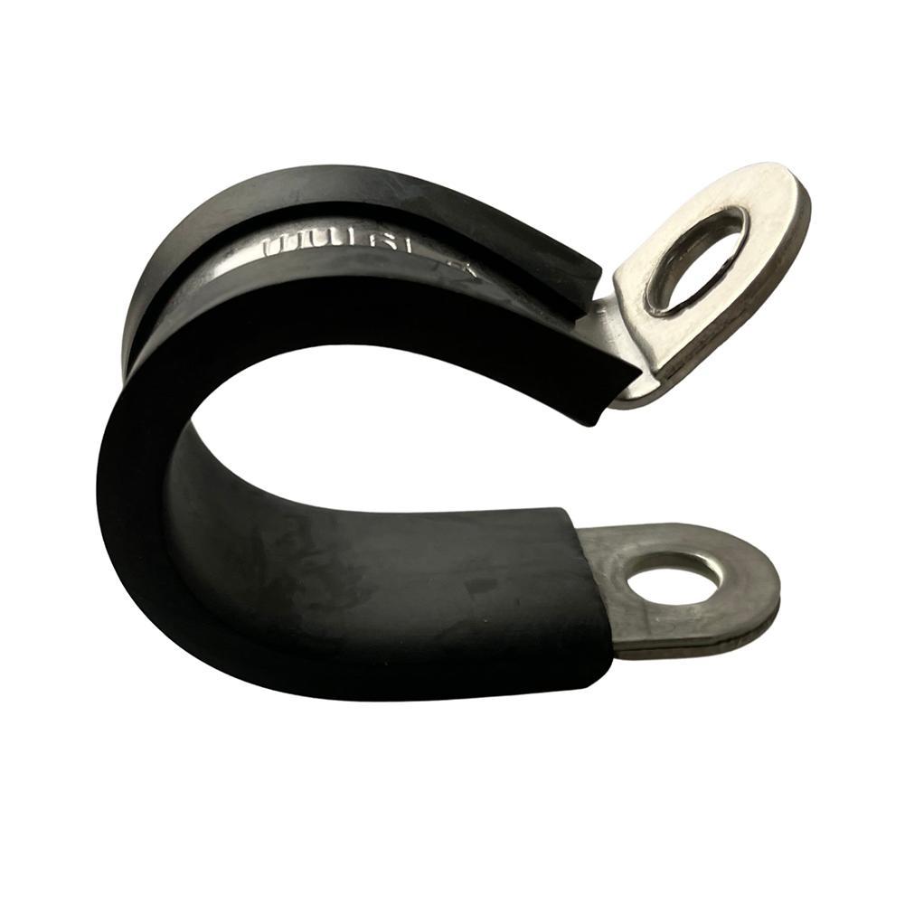 Gummierte Rohrschelle 350 % Dehnung Bruch 7 N/mm² EPDM Gummi