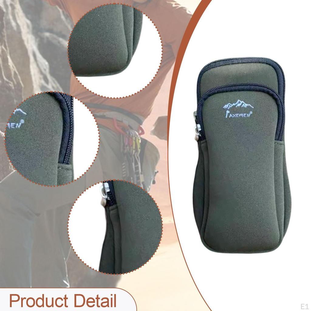 Rucksack Handyhalter Zubehörtasche für Radfahren Trekking Wandern