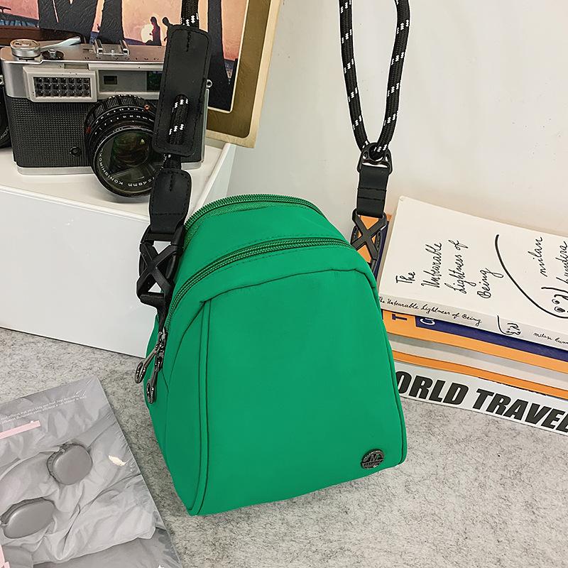 Trendy Brand Small Bag Women'S Mini Lightweight Multi-Compartment Shoulder Messenger Bag Fashionable Mobile Phone Bag Small Shell Backpack