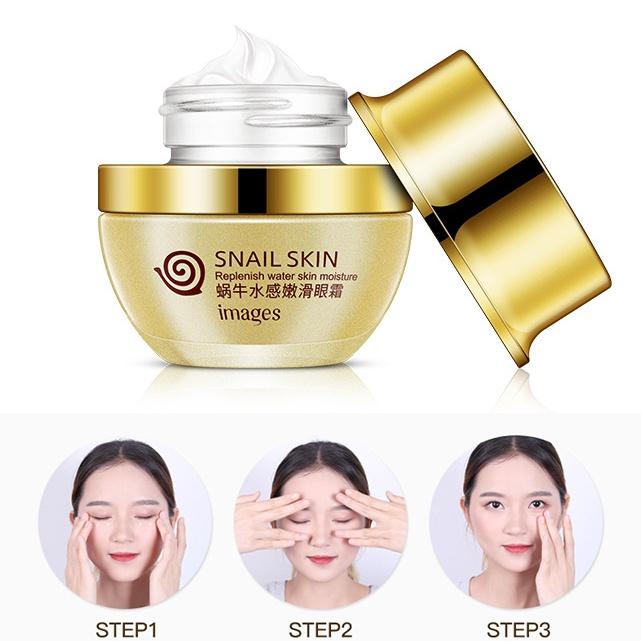 Superdeals Snail Stock Solution Essence Remove Dark Circles Eye Bags