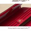Women's Simple Modern Cowhide Long Wallet