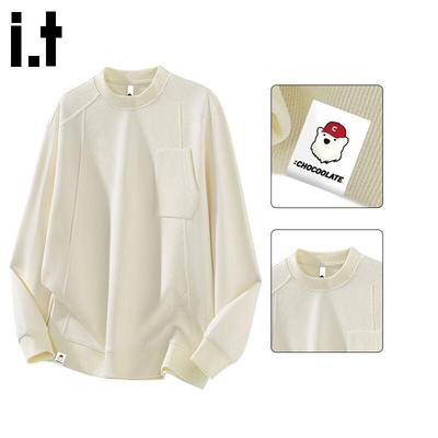CHOCOOLATEit Men's Heavyweight Round Neck Sweatshirt