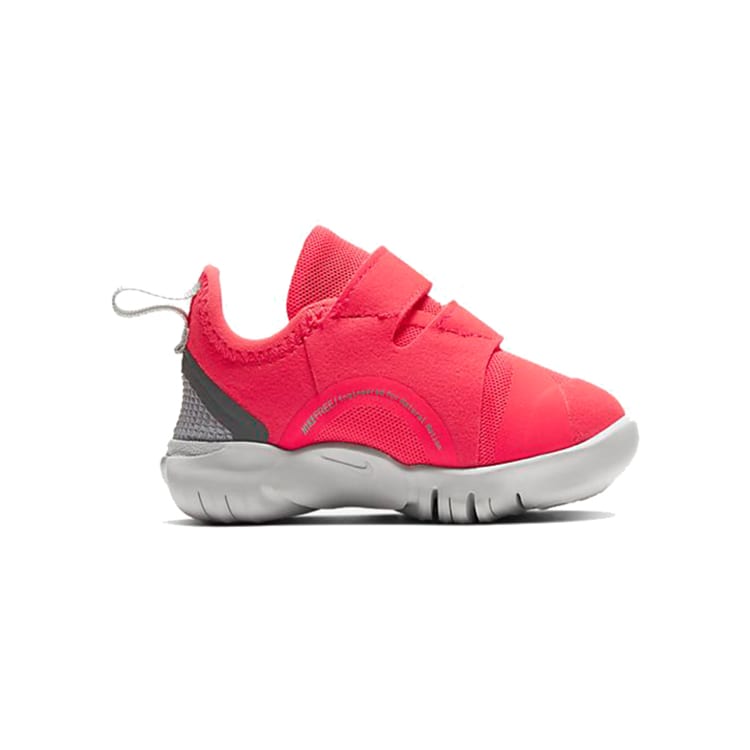 Nike Free RN 5.0 Laser Crimson Abrasion Resistant Breathable Low top Toddler Shoes Dark Pink Infant And Toddler AR4146-610