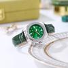 Fashion Watch Casual Clock Montre Homme Business Women Quartz Watch Calendar Sport Green Leather Strap Wristwatch Dropshipping
