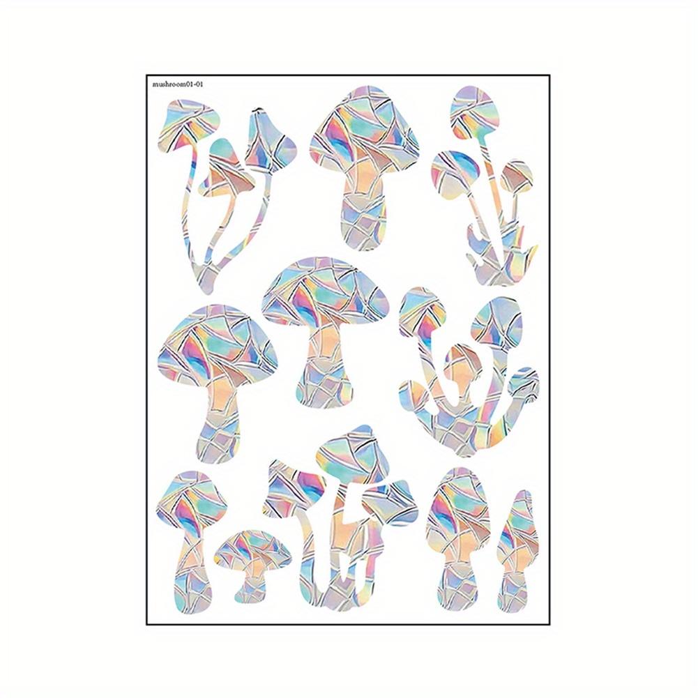 Electrostatic Window Decals Creative Chic Lightcatcher Rainbow Sticker Prismatic Butterfly Reusable Accessories for Home Door