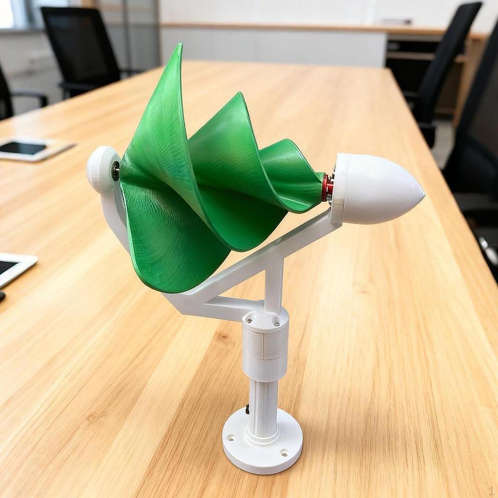 Spiral Wind Generator High Efficiency Performance Replaces Permanent