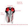 Halloween Headwear Spider Ghost Head Flower Ribbon Headdress For Women Girls Kids Cosplay Clothing Accessory