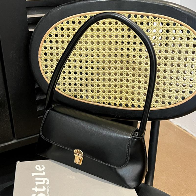 

Сумка-багет в стиле ретро, красная, весна-лето 2025, новая популярная универсальная сумка на плечо, свадебная сумка для невесты, сумка подмышкой чёрный