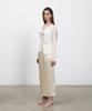 Rene J String Satin Long Skirt