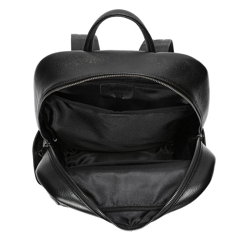 Men's Genuine Leather Backpack High-end Travel Backpack Cowhide Large-capacity Computer Bag