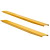 Pallet Fork Extensions, 84" Length 4.5" Width, Heavy Duty Carbon Steel Fork Extensions for Forklifts, 1 Pair Forklift Extensions, Industrial Forklift