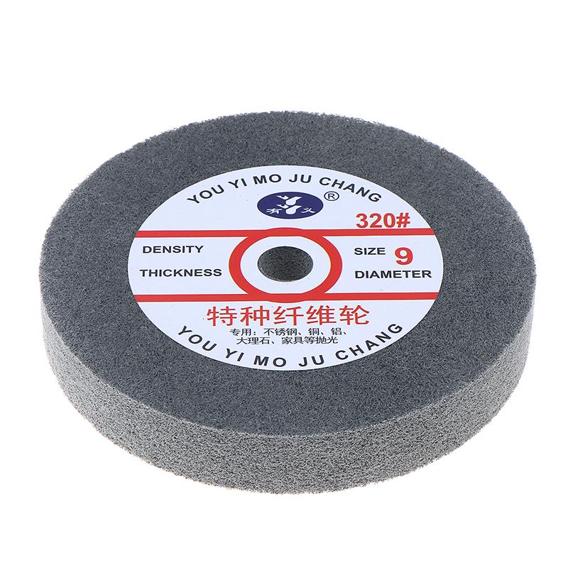 Hot Sale Metal Polishing Wheel 150*25mm Non-Woven Abrasive Disc Nylon Fiber 5P/7P/9P Options 180# For Polishing Operations