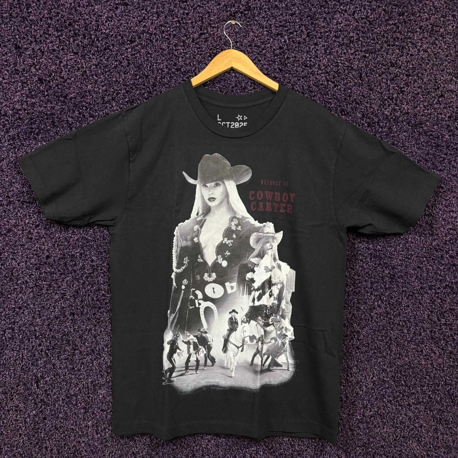 Beyonce Cowboy Carter Rodeo Chitlin Circuit Tour T-Shirt Size Large S